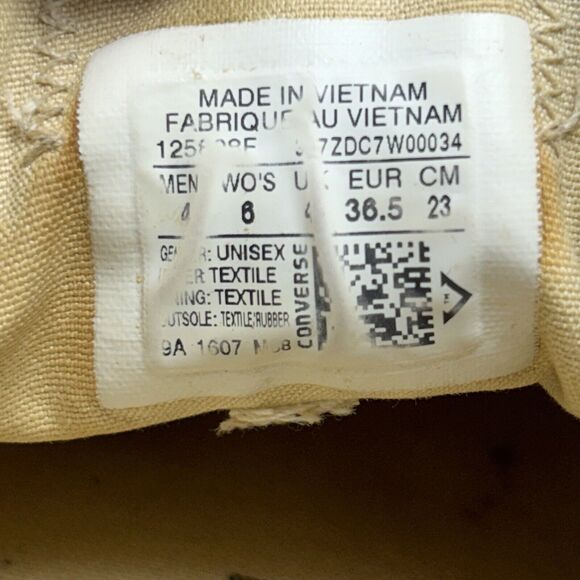 Converse Womens Chuck Taylor All Star Ox Sneaker Shoe Canvas Cinnabar Red Size 6 - Picture 16 of 16